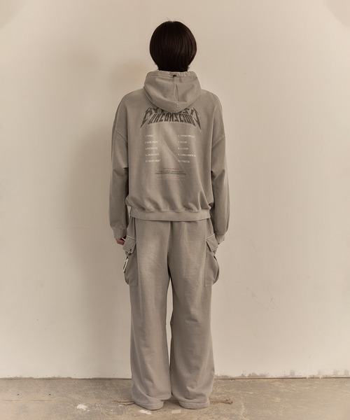 LIBERE（リベーレ）の「LIBERE リベーレ / WASHED SWEAT CARGO PANTS ワイドシルエットスウェットカーゴパンツ / 251304-251305（カーゴパンツ・メンズ・ブラック/グレー・LARGE/MEDIUM/SMALL）」の19枚目の写真