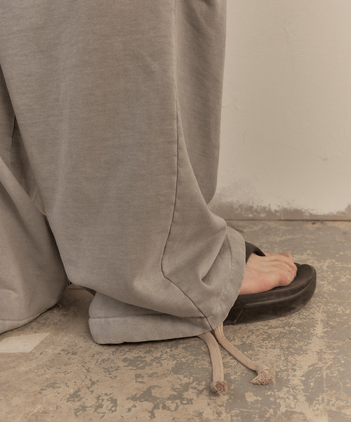 LIBERE（リベーレ）の「LIBERE リベーレ / WASHED SWEAT CARGO PANTS ワイドシルエットスウェットカーゴパンツ / 251304-251305（カーゴパンツ・メンズ・ブラック/グレー・LARGE/MEDIUM/SMALL）」の15枚目の写真