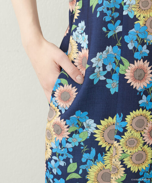 natural couture（ナチュラルクチュール）の「【日比谷花壇コラボ】オリジナル2way浴衣ワンピースセット（浴衣・レディース・その他3/その他2/その他1/その他4・LARGE/MEDIUM）」の7枚目の写真