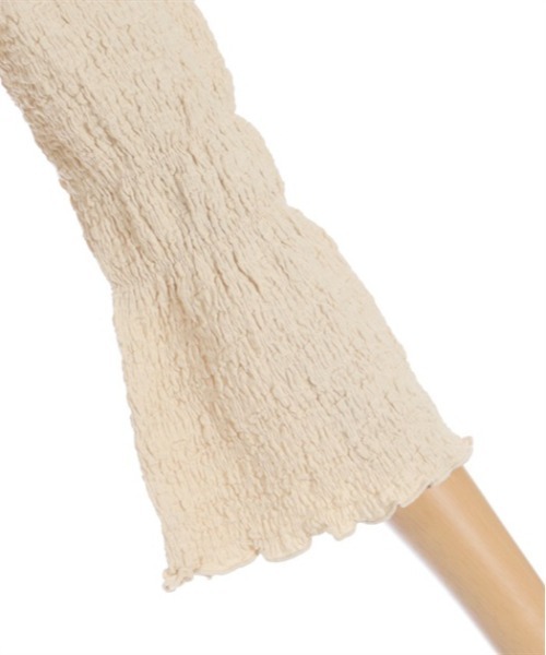 axes femme（アクシーズファム）の「レースアッププルオーバー（Tシャツ/カットソー・レディース・ベージュ/ブラック・FREE）」の4枚目の写真