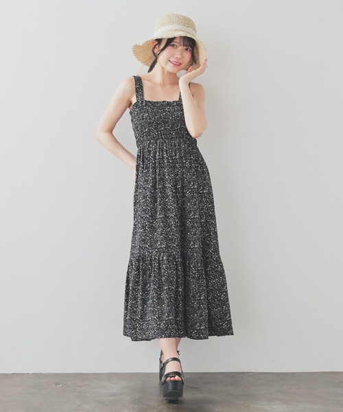 Honeys(ハニーズ)の「スカラップつば広帽(ハット・レディース・ホワイト×グレー/グレイッシュベージュ/ホワイト系その他/ベージュ・FREE)」の6枚目の写真