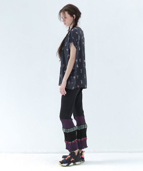 bedsidedrama（ベットサイドドラマ）の「Star Relic Dress Tee（Tシャツ/カットソー・レディース・ブラック/ベージュ・1）」の5枚目の写真