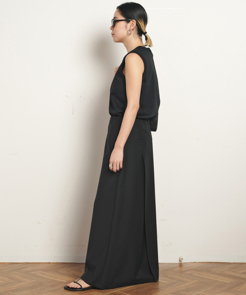 AP STUDIO（エーピーストゥディオ）の「ノースリーブTシャツ（Tシャツ/カットソー・レディース・ブラウン/ベージュ/ブラック/ホワイト・FREE）」の14枚目の写真