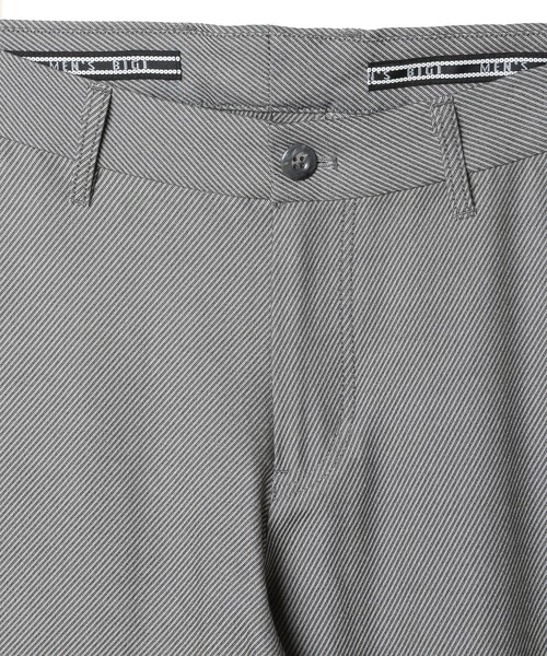 MEN'S BIGI(メンズビギ)の「ハイパワーストレッチ ツイルパンツ<2wayハイパワーストレッチ><接触冷感>(その他パンツ・メンズ・ブラック/ネイビー/ライトグレー・01/02/03/04)」の6枚目の写真