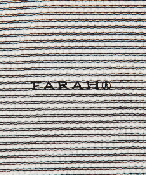 FARAH | 〈別注〉 マルチストライプ 半袖Tシャツ WOMEN（Tシャツ