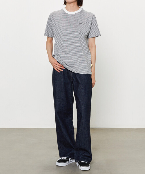 SUTOA マルチカラー ストライプ 半袖Tシャツ L FARAH | 〈別注〉 マルチストライプ 半袖Tシャツ WOMEN（Tシャツ