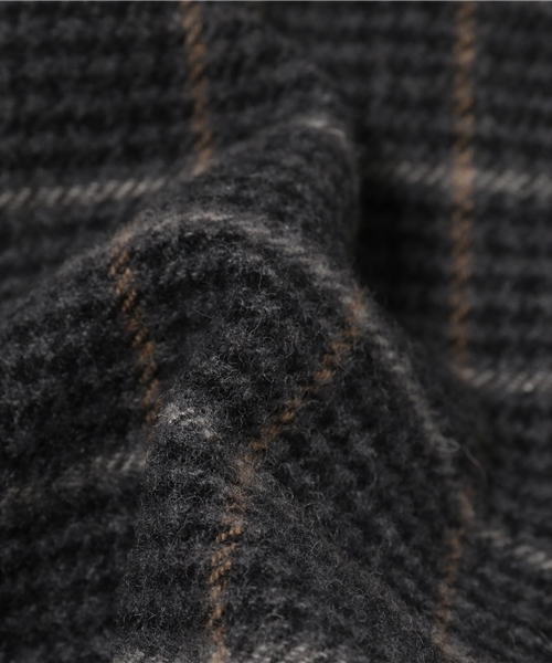 Another Edition（アナザーエディション）の「ウールチェックフリンジパンツ/AEBC W/CHK フリンジ PT◆（その他パンツ・レディース・ダークグレー/ベージュ・フリー）」の12枚目の写真