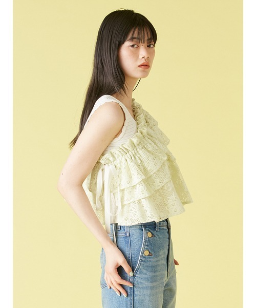 キャミソールブラウンとMORIスカートのブラウン テクスチャードミディスカート - ブラウン | ZARA Japan / 日本