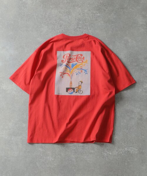 EDIFICE(エディフィス)の「SAVIGNAC (サヴィニャック) 別注 French Company プリント Tシャツ(Tシャツ/カットソー・メンズ・ブラック系その他/ブルー/ブラック/ホワイト/グリーン/レッド/パープル/イエロー・MEDIUM/LARGE/X-LARGE)」の8枚目の写真