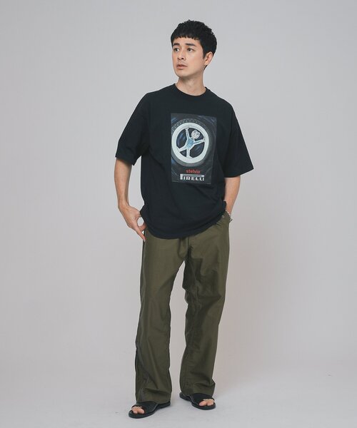EDIFICE(エディフィス)の「SAVIGNAC (サヴィニャック) 別注 French Company プリント Tシャツ(Tシャツ/カットソー・メンズ・ブラック系その他/ブルー/ブラック/ホワイト/グリーン/レッド/パープル/イエロー・MEDIUM/LARGE/X-LARGE)」の20枚目の写真