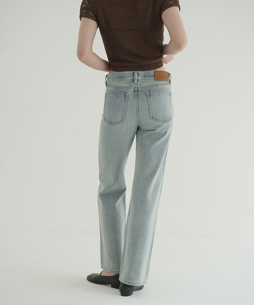 CLANE（クラネ）の「LOW WAIST SLIM DENIM PANTS（デニムパンツ・レディース・ブラック/ブルー系その他・1/0/2）」の5枚目の写真
