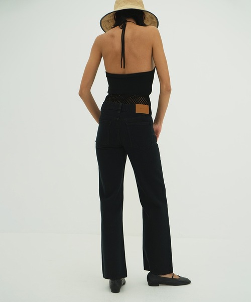 CLANE（クラネ）の「LOW WAIST SLIM DENIM PANTS（デニムパンツ・レディース・ブラック/ブルー系その他・1/0/2）」の9枚目の写真