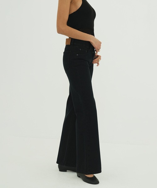 CLANE（クラネ）の「LOW WAIST SLIM DENIM PANTS（デニムパンツ・レディース・ブラック/ブルー系その他・1/0/2）」の11枚目の写真