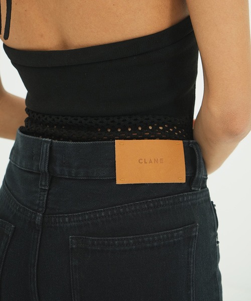 CLANE（クラネ）の「LOW WAIST SLIM DENIM PANTS（デニムパンツ・レディース・ブラック/ブルー系その他・1/0/2）」の12枚目の写真