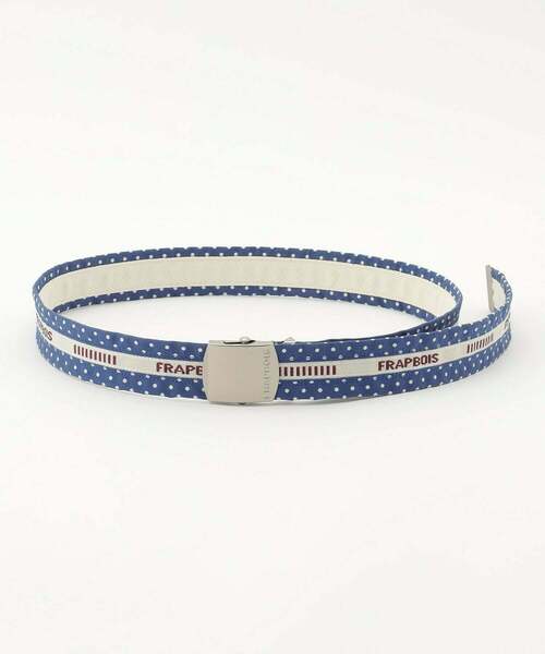 FRAPBOIS(フラボア)の「ドットマーベル ベルト(ベルト・レディース・ブラック/ブルー・FREE)」の1枚目の写真
