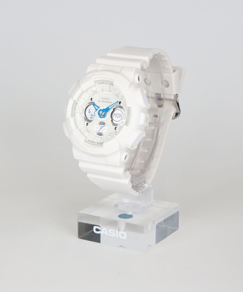 G-SHOCK(ジーショック)の「GMA-S120シリーズ / GMA-S120SA-7A2JF(アナログ腕時計・レディース・ホワイト×ブルー・FREE)」の6枚目の写真