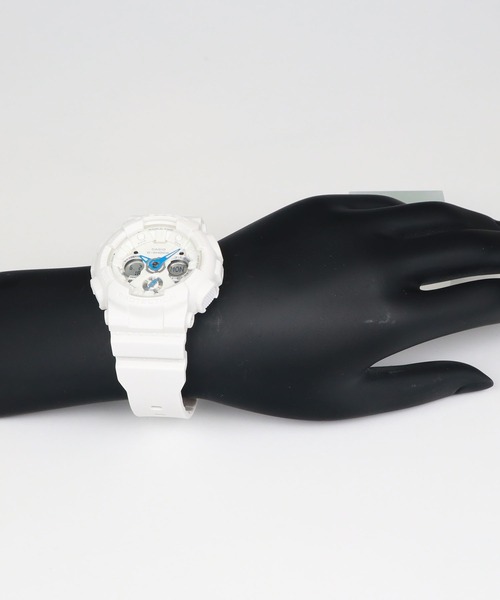G-SHOCK(ジーショック)の「GMA-S120シリーズ / GMA-S120SA-7A2JF(アナログ腕時計・レディース・ホワイト×ブルー・FREE)」の13枚目の写真
