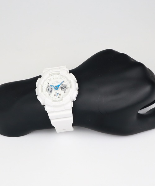 G-SHOCK(ジーショック)の「GMA-S120シリーズ / GMA-S120SA-7A2JF(アナログ腕時計・レディース・ホワイト×ブルー・FREE)」の15枚目の写真