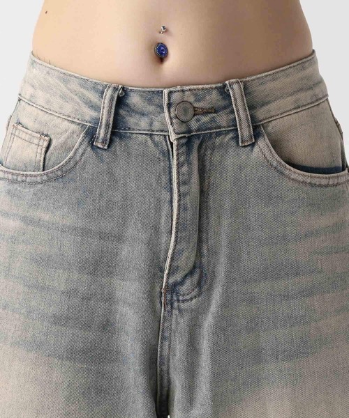 FOREVER 21(フォーエバー トゥエンティーワン)の「【2025SS】デニムハーフパンツ(デニムパンツ・レディース・ライトブルー/ブルー・MEDIUM/SMALL)」の14枚目の写真