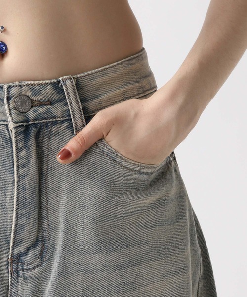 FOREVER 21(フォーエバー トゥエンティーワン)の「【2025SS】デニムハーフパンツ(デニムパンツ・レディース・ライトブルー/ブルー・MEDIUM/SMALL)」の13枚目の写真