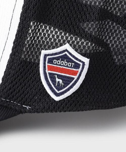adabat(アダバット)の「【新レーベル ADABAT NAVY】サルーキメッシュキャップ(キャップ・メンズ・ブラック系4/ネイビー・00)」の7枚目の写真