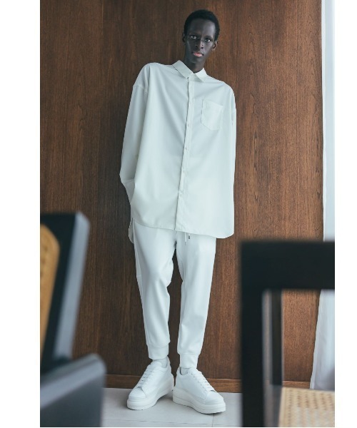 SISE(シセ)の「SISE PONCH SWEAT PANTS(その他パンツ・メンズ・ブラック/ホワイト・MEDIUM/SMALL)」の4枚目の写真