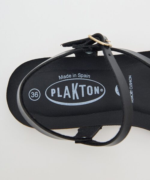 LOGEMENT DE CLAIRE(ロジュモンドクレール)の「【PLAKTON/プラクトン】ナローストラップサンダル(サンダル・レディース・ブラック・2/3/4)」の7枚目の写真