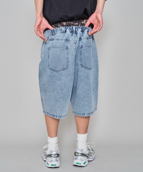 WEGO（ウィゴー）の「WEGO/ボクサードッキングデニムショーツ（デニムパンツ・メンズ・ブラック系2/スカイブルー・MEDIUM/LARGE）」の13枚目の写真