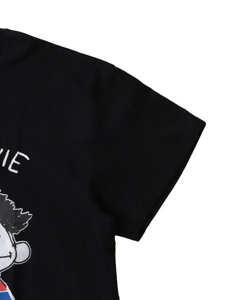 tシャツ BLACK SCORE /  EMIE midriff tee( EMIEミドリフ丈Tシャツ BSMCC UNISEX T BLACK SCORE / KURT EMIE midriff tee(KURT EMIEミドリフ丈T