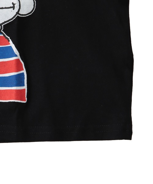 BLACK SCORE / KURT EMIE midriff tee(KURT EMIEミドリフ丈T