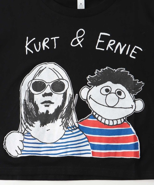 tシャツ BLACK SCORE /  EMIE midriff tee( EMIEミドリフ丈Tシャツ BSMCC UNISEX T BLACK SCORE / KURT EMIE midriff tee(KURT EMIEミドリフ丈T