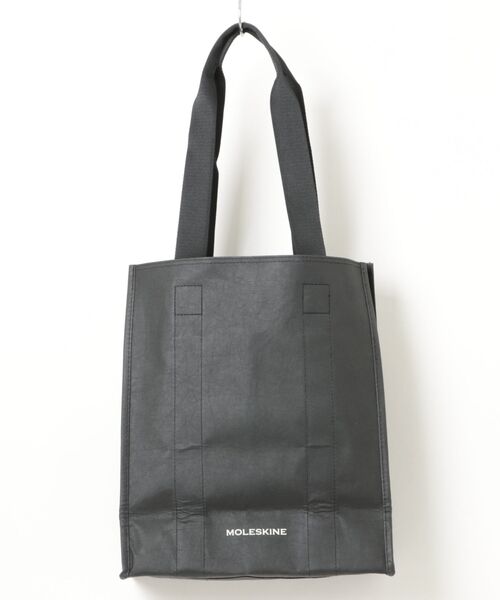 MOLESKINE(モレスキン)の「トートバッグ 22L ペーパー メイド ショッパー(トートバッグ・メンズ・ブラック・ONE SIZE)」の10枚目の写真