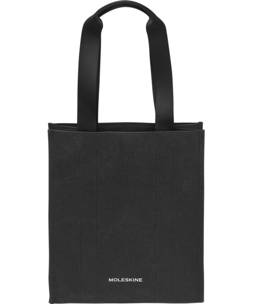 MOLESKINE(モレスキン)の「トートバッグ 22L ペーパー メイド ショッパー(トートバッグ・メンズ・ブラック・ONE SIZE)」の1枚目の写真