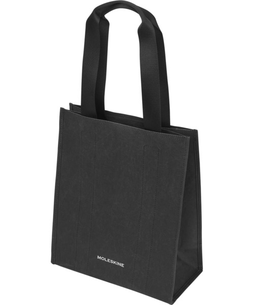 MOLESKINE(モレスキン)の「トートバッグ 22L ペーパー メイド ショッパー(トートバッグ・メンズ・ブラック・ONE SIZE)」の2枚目の写真