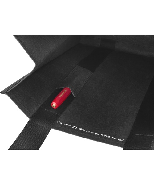 MOLESKINE(モレスキン)の「トートバッグ 22L ペーパー メイド ショッパー(トートバッグ・メンズ・ブラック・ONE SIZE)」の6枚目の写真