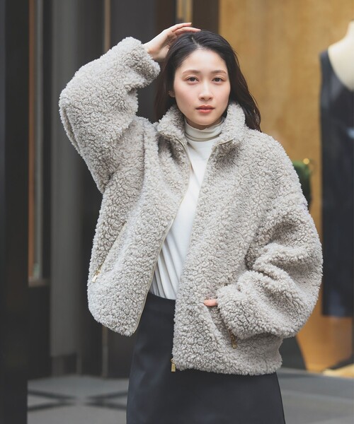 TATRAS（タトラス）の「TATRAS / LUELA ボア ブルゾン（ブルゾン