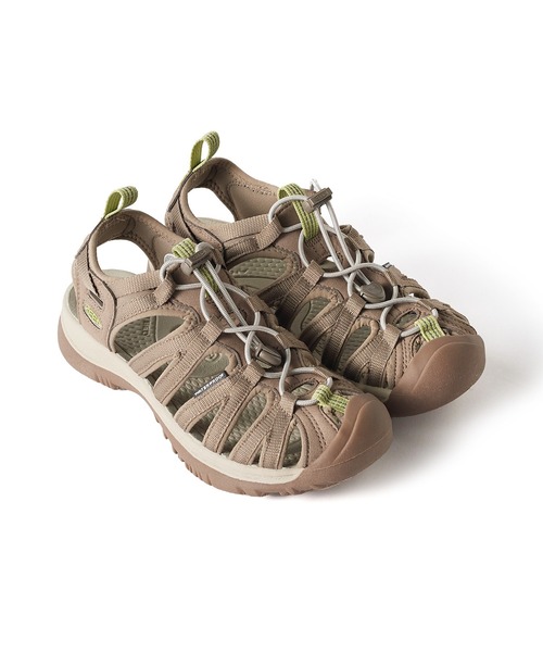 JACK & MARIE（ジャックアンドマリー）の「KEEN WHISPER（サンダル・レディース・ベージュ・23）」の2枚目の写真