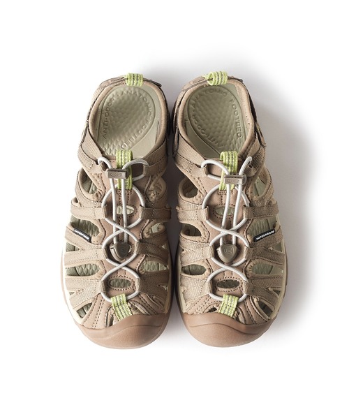 JACK & MARIE（ジャックアンドマリー）の「KEEN WHISPER（サンダル・レディース・ベージュ・23）」の6枚目の写真