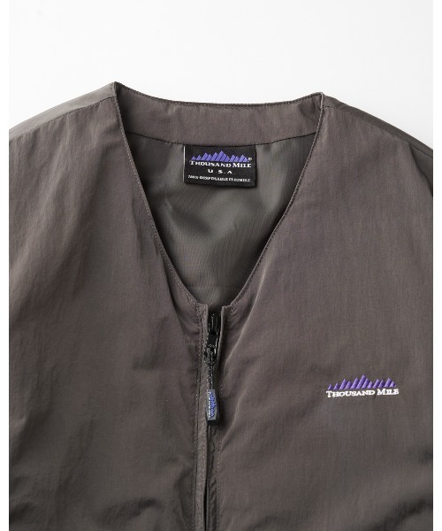THOUSAND MILE(サウザンドマイル)の「【THOUSAND MILE】PADDED ZIP CARDIGAN/パデット ジップ カーディガン(その他アウター・メンズ・チャコールグレー/カーキ/ブラック/ブラウン/ネイビー・S/XS/L/M)」の17枚目の写真