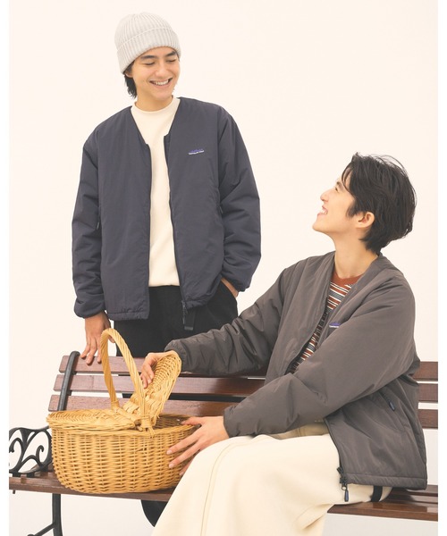 THOUSAND MILE(サウザンドマイル)の「【THOUSAND MILE】PADDED ZIP CARDIGAN/パデット ジップ カーディガン(その他アウター・メンズ・チャコールグレー/カーキ/ブラック/ブラウン/ネイビー・S/XS/L/M)」の7枚目の写真