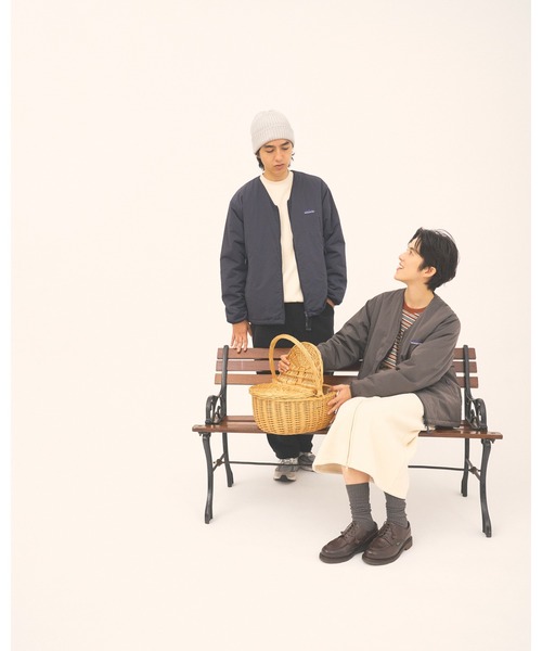 THOUSAND MILE(サウザンドマイル)の「【THOUSAND MILE】PADDED ZIP CARDIGAN/パデット ジップ カーディガン(その他アウター・メンズ・チャコールグレー/カーキ/ブラック/ブラウン/ネイビー・S/XS/L/M)」の8枚目の写真