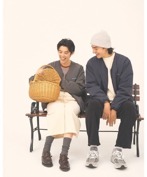 THOUSAND MILE(サウザンドマイル)の「【THOUSAND MILE】PADDED ZIP CARDIGAN/パデット ジップ カーディガン(その他アウター・メンズ・チャコールグレー/カーキ/ブラック/ブラウン/ネイビー・S/XS/L/M)」の9枚目の写真