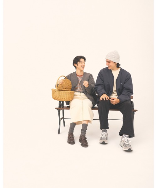 THOUSAND MILE(サウザンドマイル)の「【THOUSAND MILE】PADDED ZIP CARDIGAN/パデット ジップ カーディガン(その他アウター・メンズ・チャコールグレー/カーキ/ブラック/ブラウン/ネイビー・S/XS/L/M)」の10枚目の写真