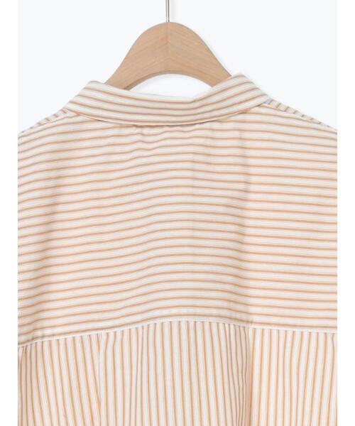 ブラウス シャツ pinstripe big shirt(ピンストライプ柄ビッグシャツ) レディース JOSE MOON ブラウス シャツ JOSEMOON STRIPE SHIRT/ジョゼムーン
