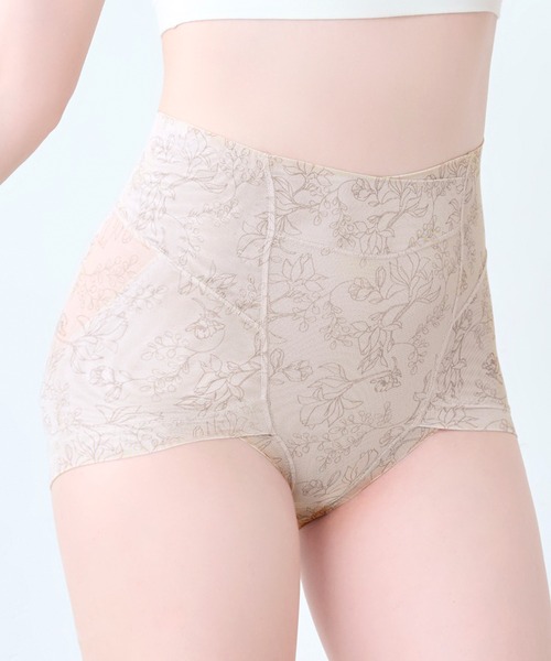 BRADELIS NEWYORK（ブラデリスニューヨーク）の「ゆきねえモアソフト快適ショーツ25 ブラデリス 補整下着 補正（ショーツ・レディース・ブラック/グレイッシュベージュ/ダークパープル/ローズ/クリーム/ライトグリーン・M/L/LL/3L/4L/5L/S）」の3枚目の写真