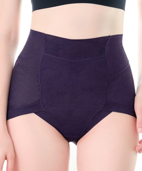 BRADELIS NEWYORK（ブラデリスニューヨーク）の「ゆきねえモアソフト快適ショーツ25 ブラデリス 補整下着 補正（ショーツ・レディース・ブラック/グレイッシュベージュ/ダークパープル/ローズ/クリーム/ライトグリーン・M/L/LL/3L/4L/5L/S）」の5枚目の写真