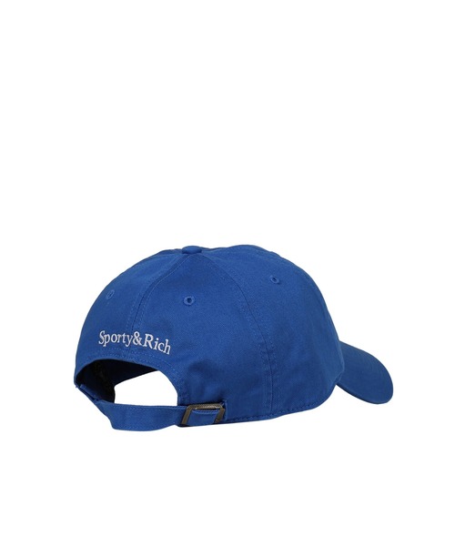 SPORTY&RICH（スポーティアンドリッチ）の「STADIUM HAT（キャップ・レディース・ブルー・ONE SIZE）」の5枚目の写真