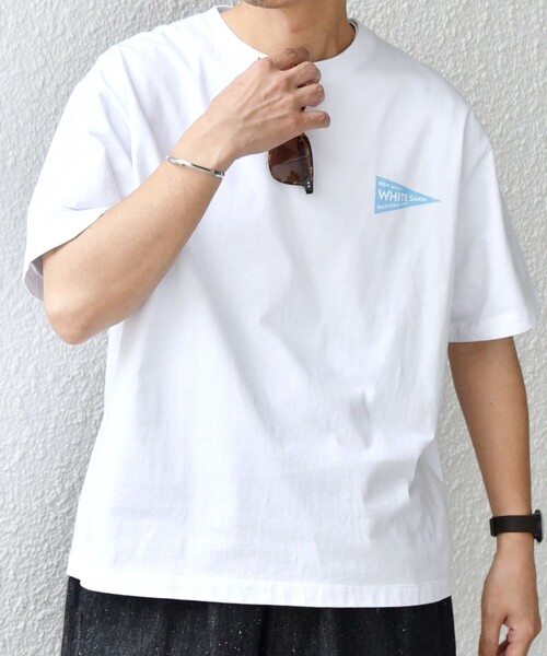 SHIPS any（シップス エニィ）の「【WEB限定】SHIPS any: NATIONAL PARK ヴィンテージライク ワンポイント プリント Tシャツ◇（Tシャツ/カットソー・メンズ・ホワイト/ネイビー/ライトホワイト/ダークグレー・SMALL/X-LARGE/LARGE/MEDIUM）」の13枚目の写真