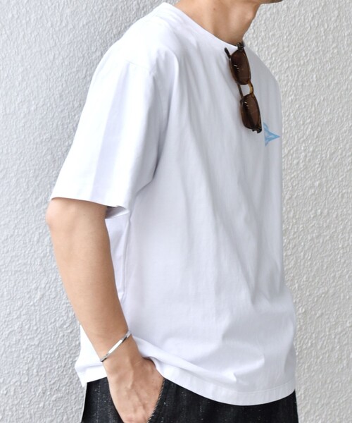 SHIPS any（シップス エニィ）の「【WEB限定】SHIPS any: NATIONAL PARK ヴィンテージライク ワンポイント プリント Tシャツ◇（Tシャツ/カットソー・メンズ・ホワイト/ネイビー/ライトホワイト/ダークグレー・SMALL/X-LARGE/LARGE/MEDIUM）」の15枚目の写真