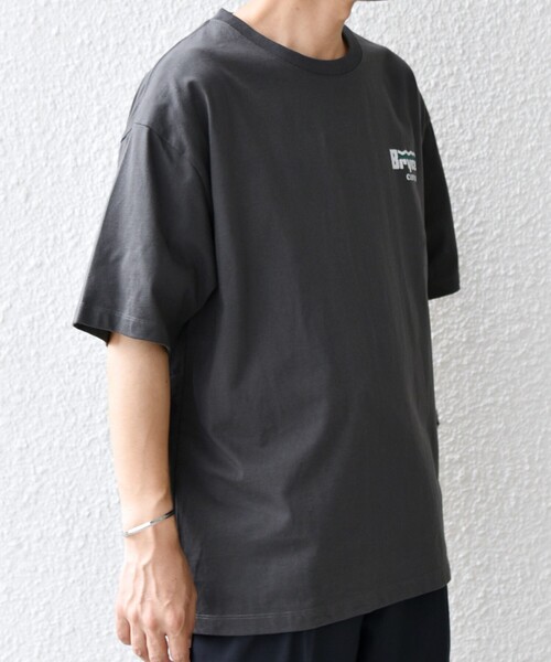 SHIPS any（シップス エニィ）の「【WEB限定】SHIPS any: NATIONAL PARK ヴィンテージライク ワンポイント プリント Tシャツ◇（Tシャツ/カットソー・メンズ・ホワイト/ネイビー/ライトホワイト/ダークグレー・SMALL/X-LARGE/LARGE/MEDIUM）」の21枚目の写真